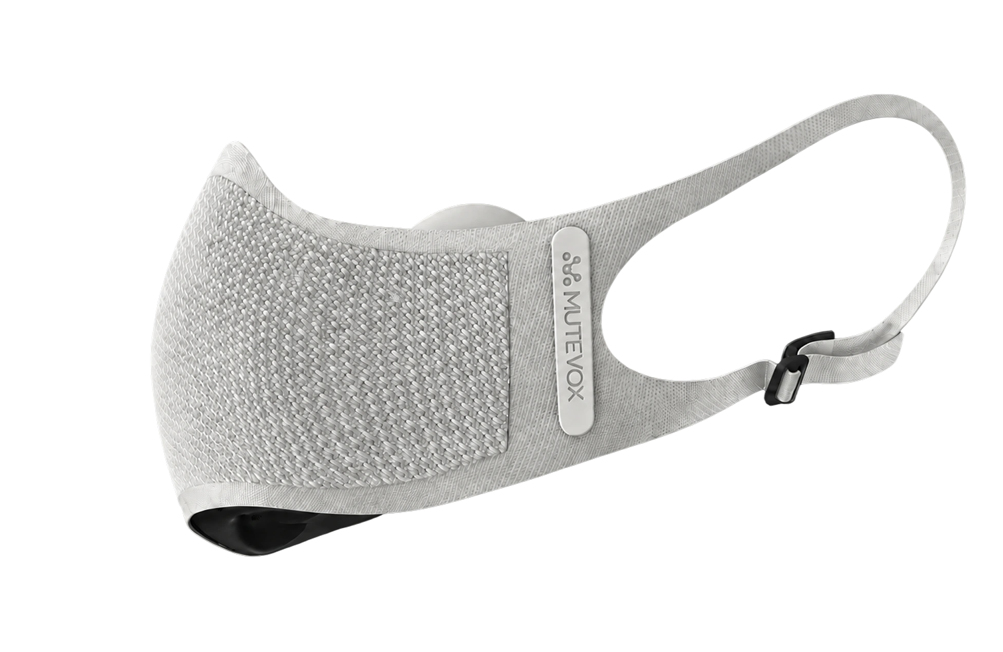 MuteVox Silver White